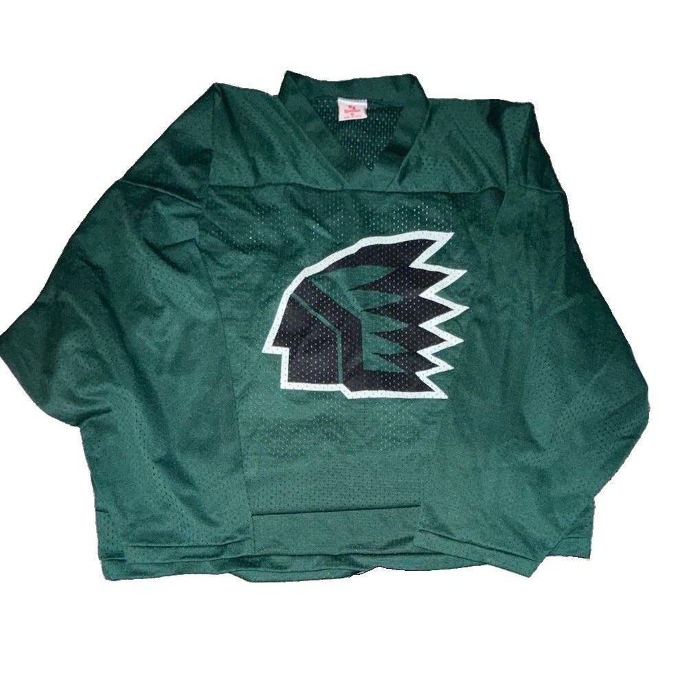 Rare VTG North Dakota Fighting Sioux Hockey Practice Jersey XL K1 Sportswear